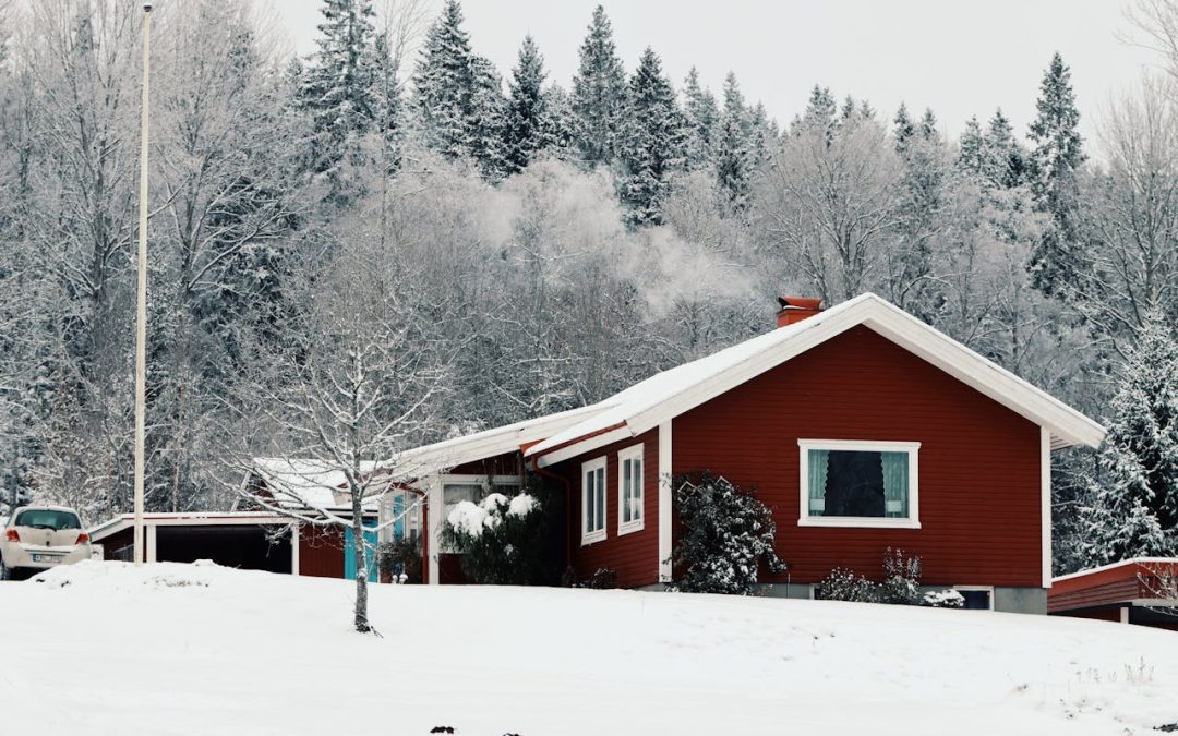 Kan man måla om huset på vintern?
